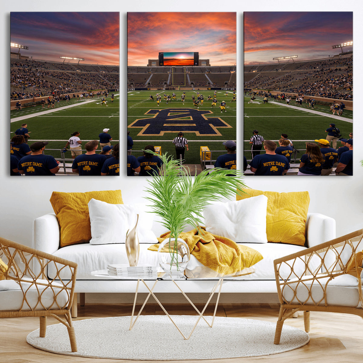 75411323-MGV-CV-36X24 - Stadium Wall Art Canvas Print