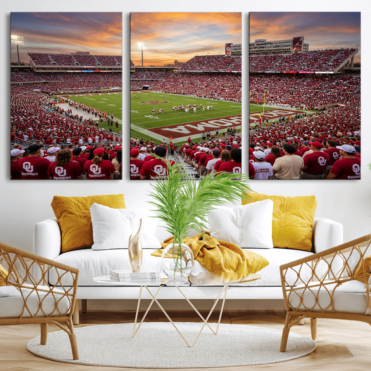 92718741-MGV-CV-36X24 - Stadium Wall Art Canvas Print