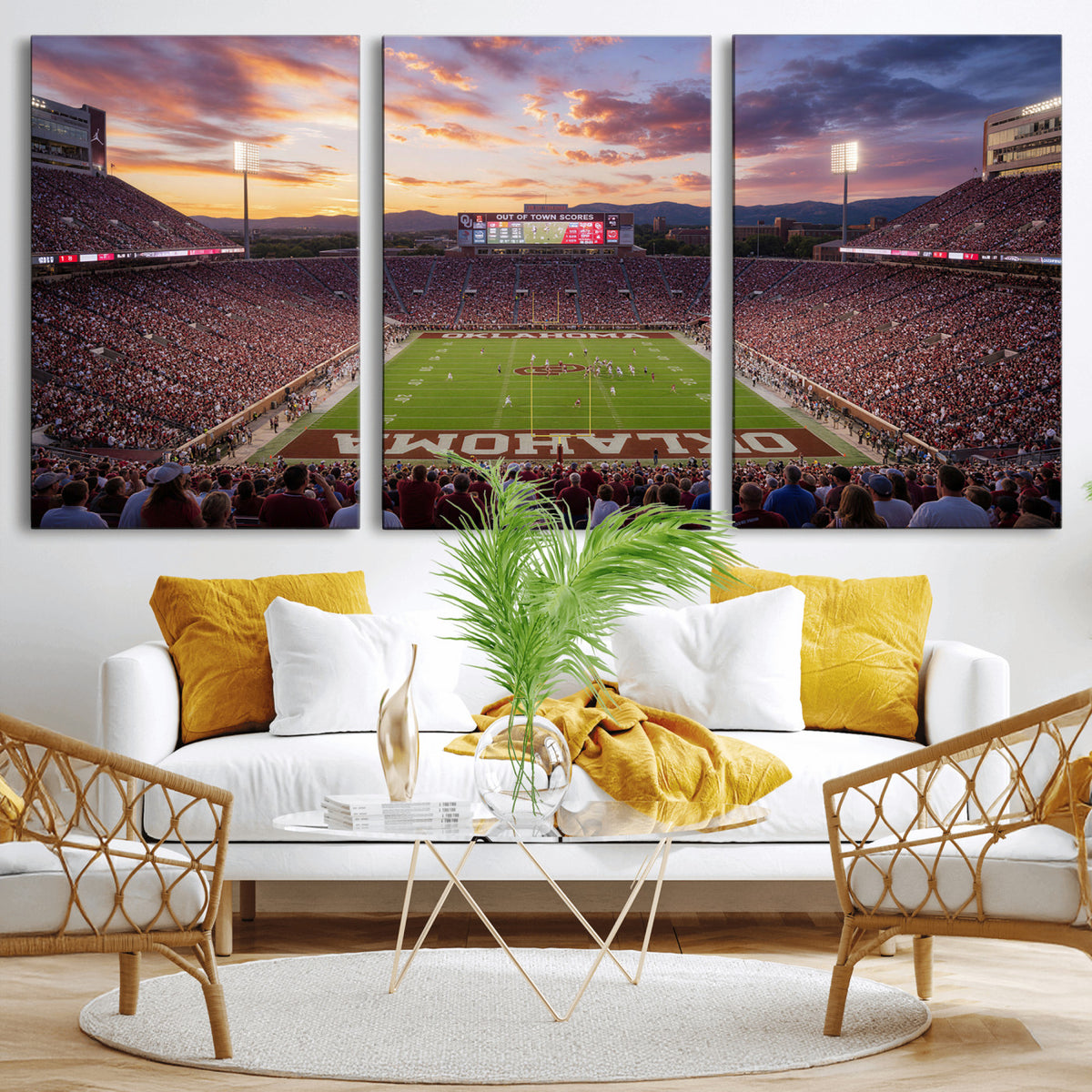 18509931-MGV-CV-36X24 - Stadium Wall Art Canvas Print