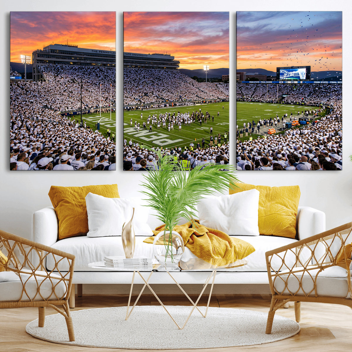 73603863-MGV-CV-36X24 - Stadium Wall Art Canvas Print