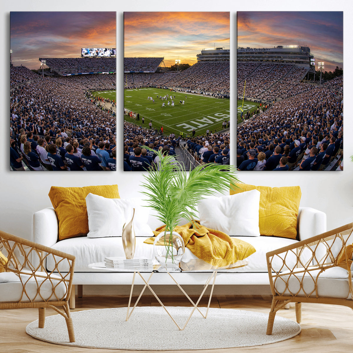 29008668-MGV-CV-36X24 - Stadium Wall Art Canvas Print