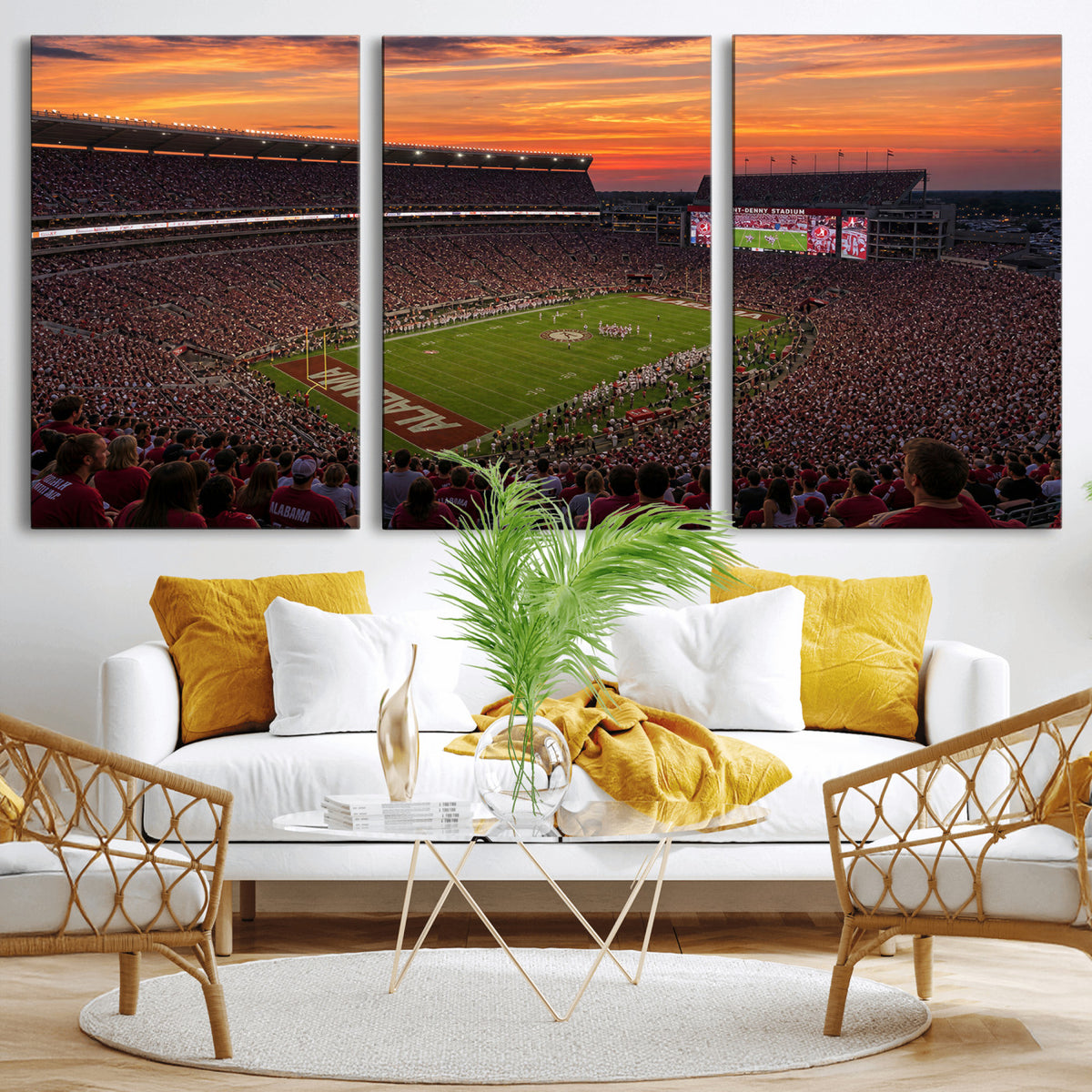 91782096-MGV-CV-36X24 - Stadium Wall Art Canvas Print