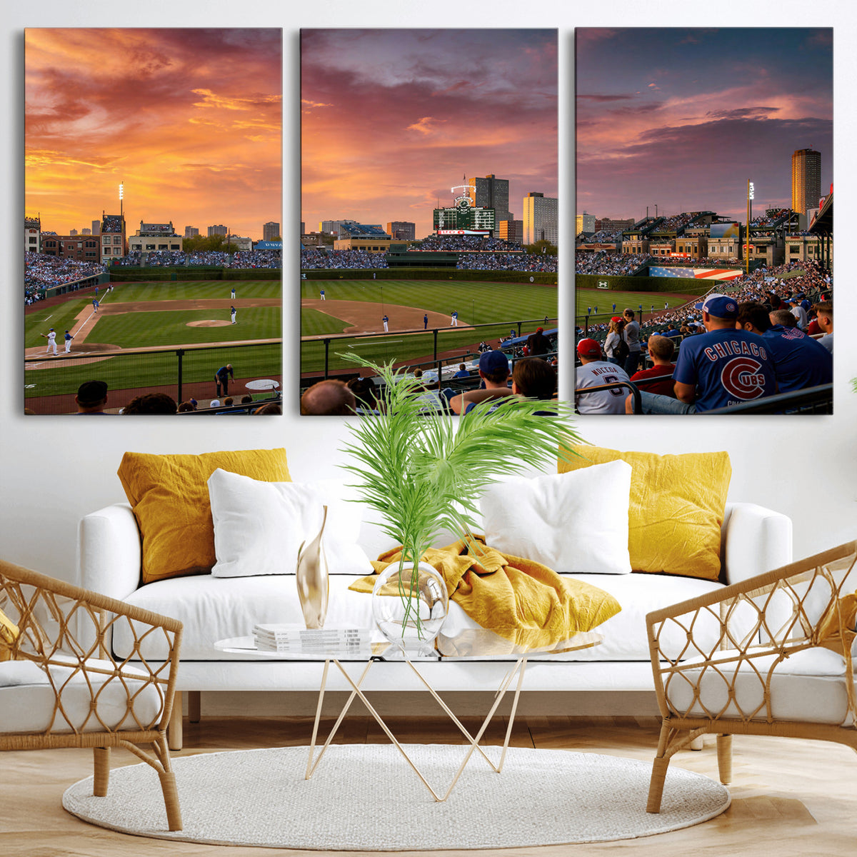 94073020-MGV-CV-36X24 - Stadium Wall Art Canvas Print
