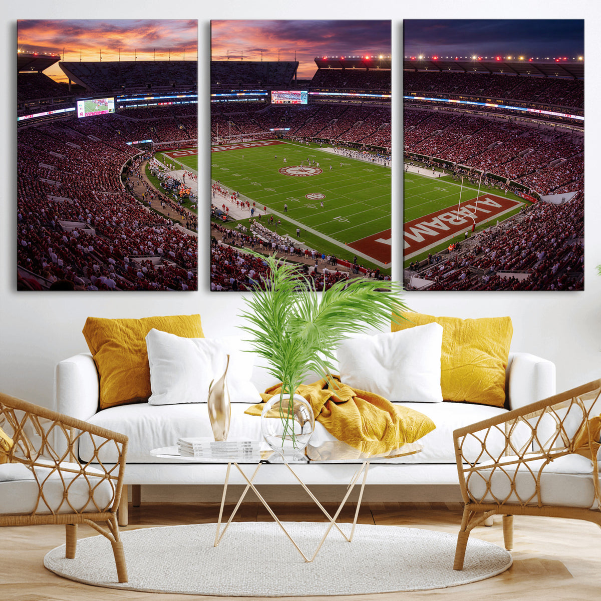 59537492-MGV-CV-36X24 - Stadium Wall Art Canvas Print