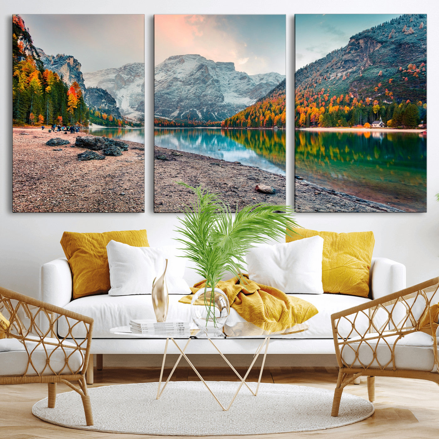 -Spectacular Autumn Wall Art Canvas Print