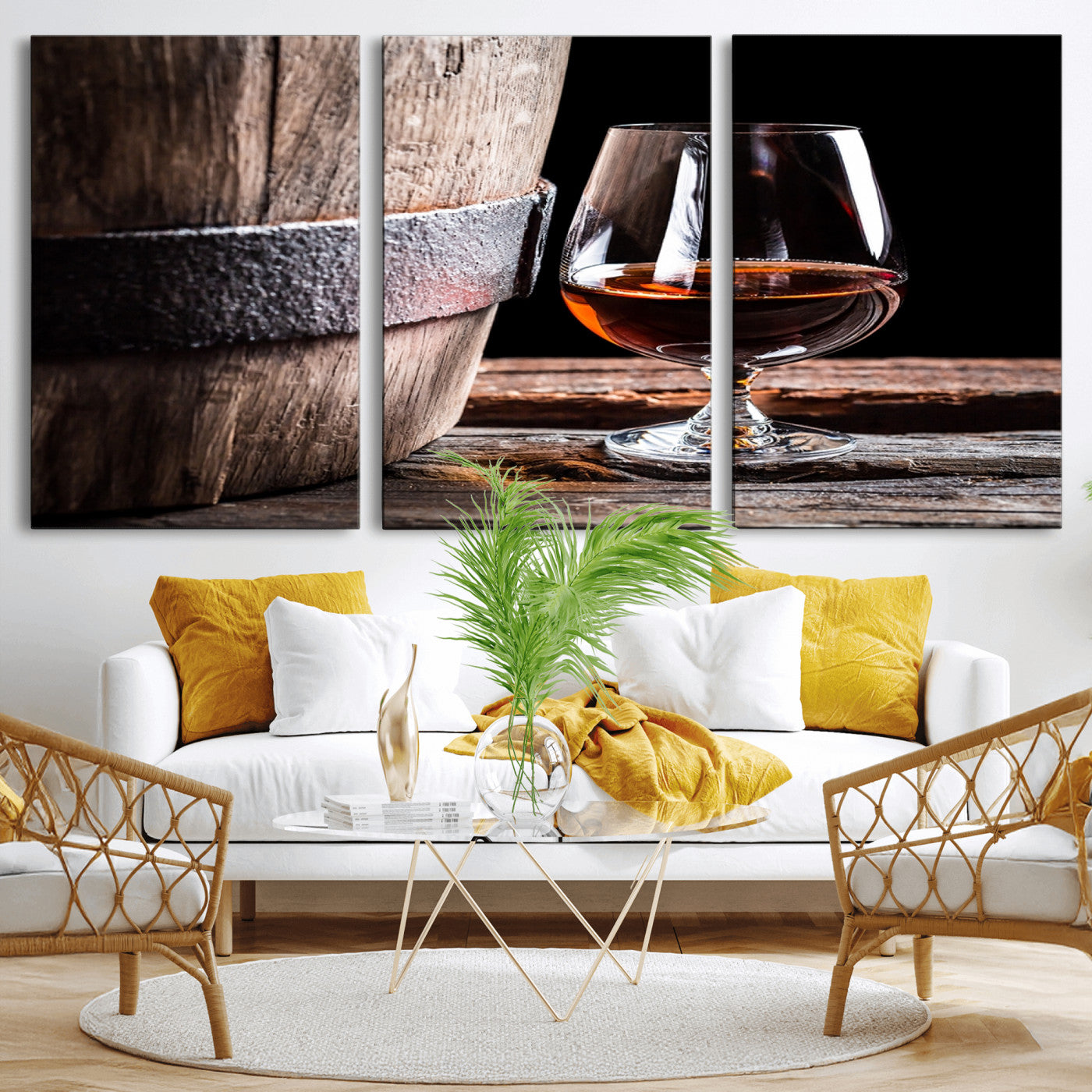 -Scots Whiskey Wall Art Canvas Print