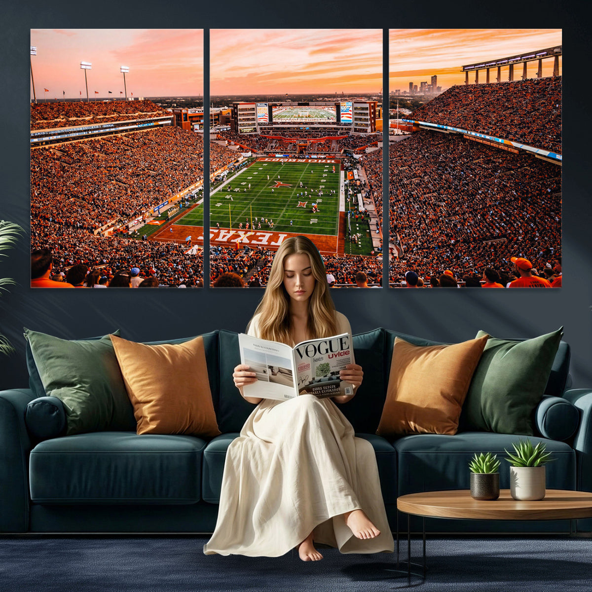 24606043-MGV-CV-36X24 - Stadium Wall Art Canvas Print