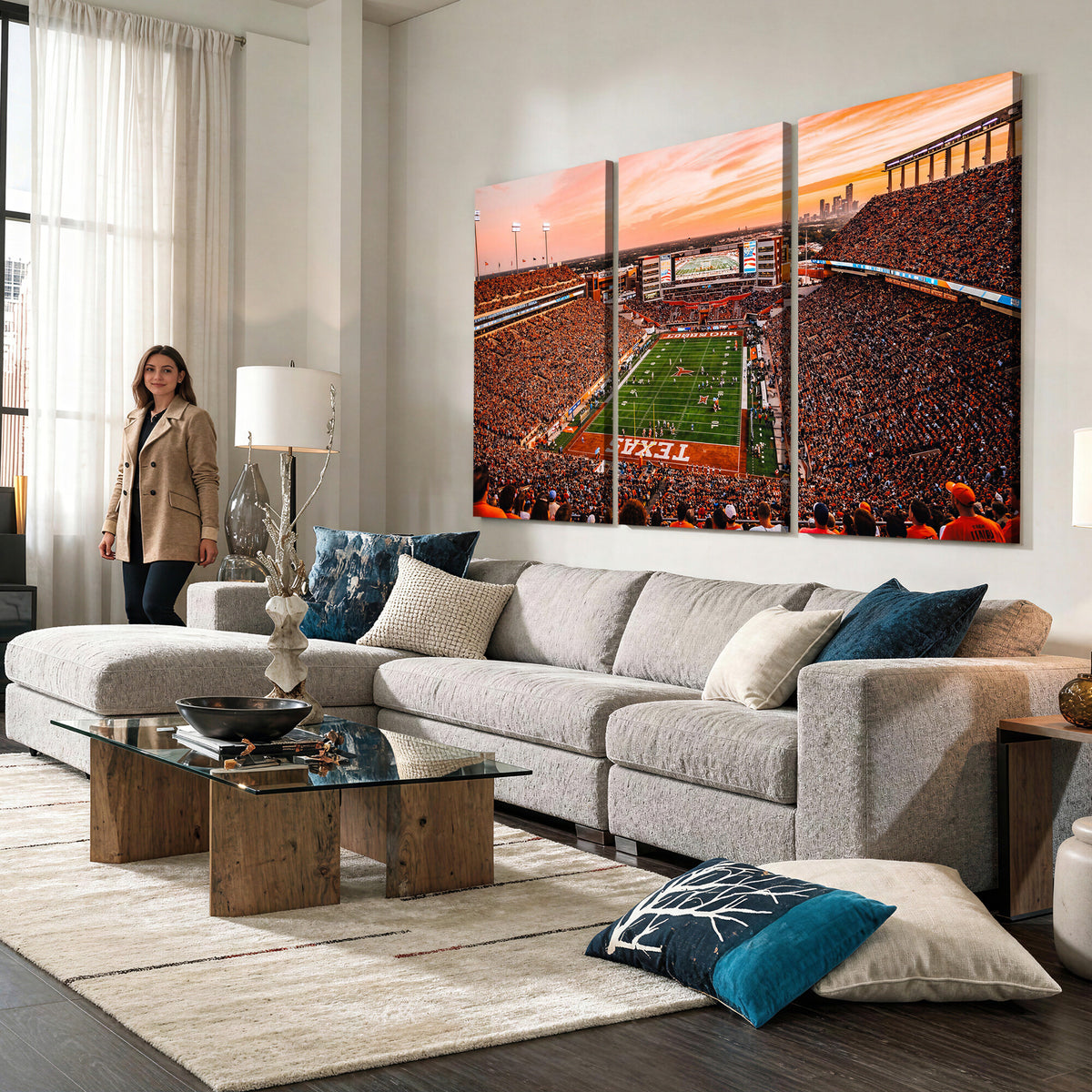 24606043-MGV-CV-36X24 - Stadium Wall Art Canvas Print