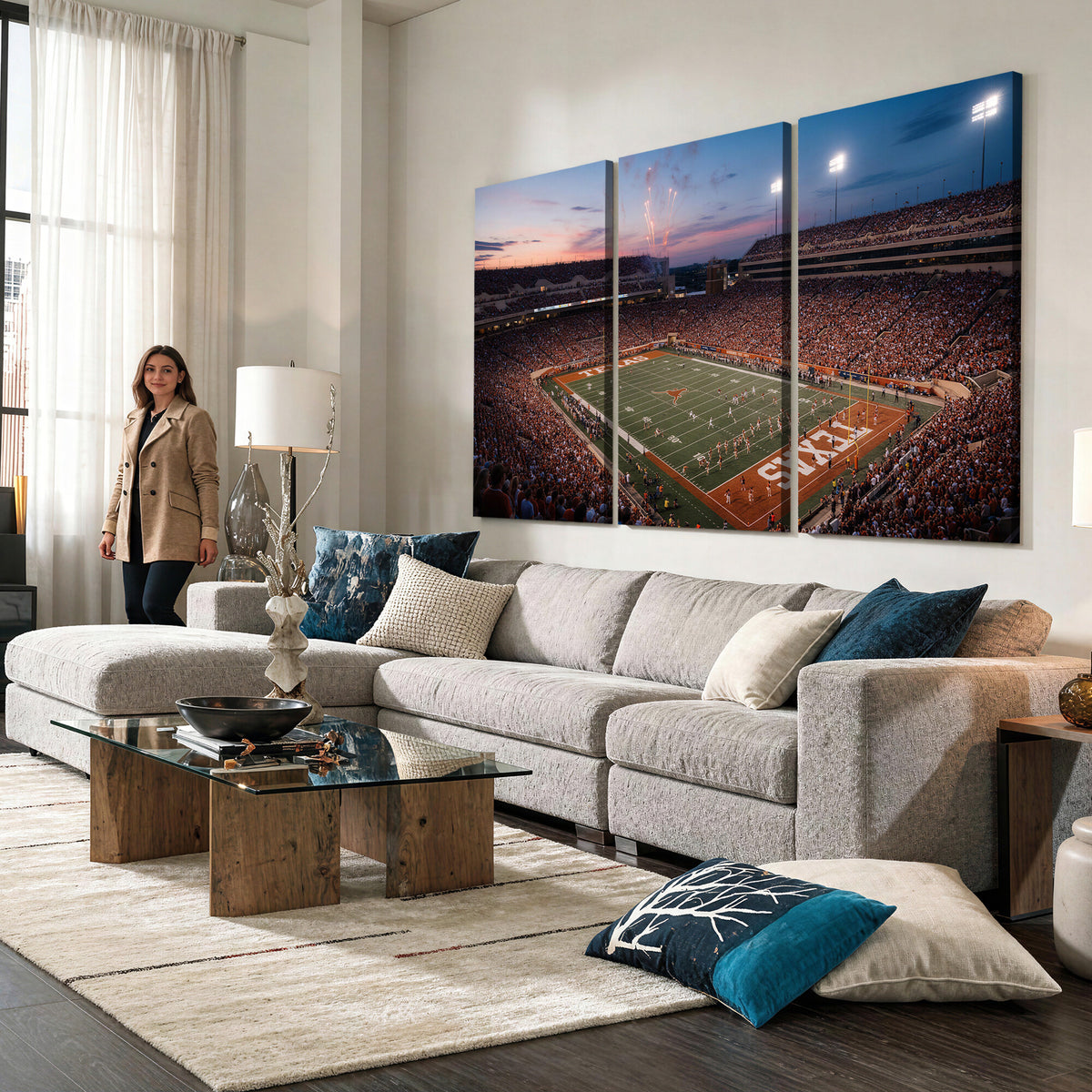 31666911-MGV-CV-36X24 - Stadium Wall Art Canvas Print