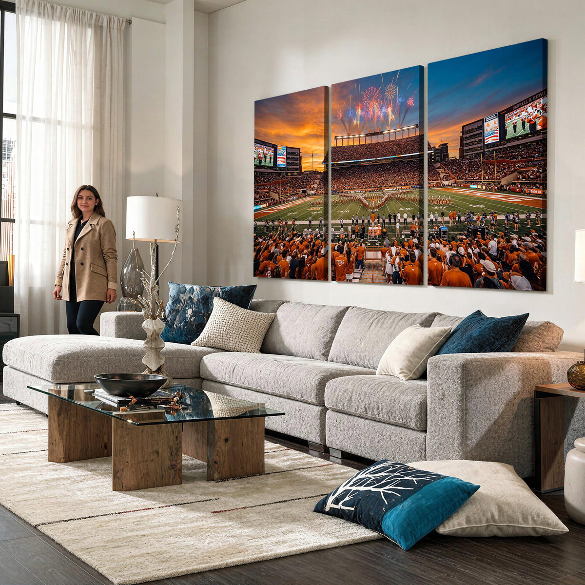 75031291-MGV-CV-36X24 - Stadium Wall Art Canvas Print