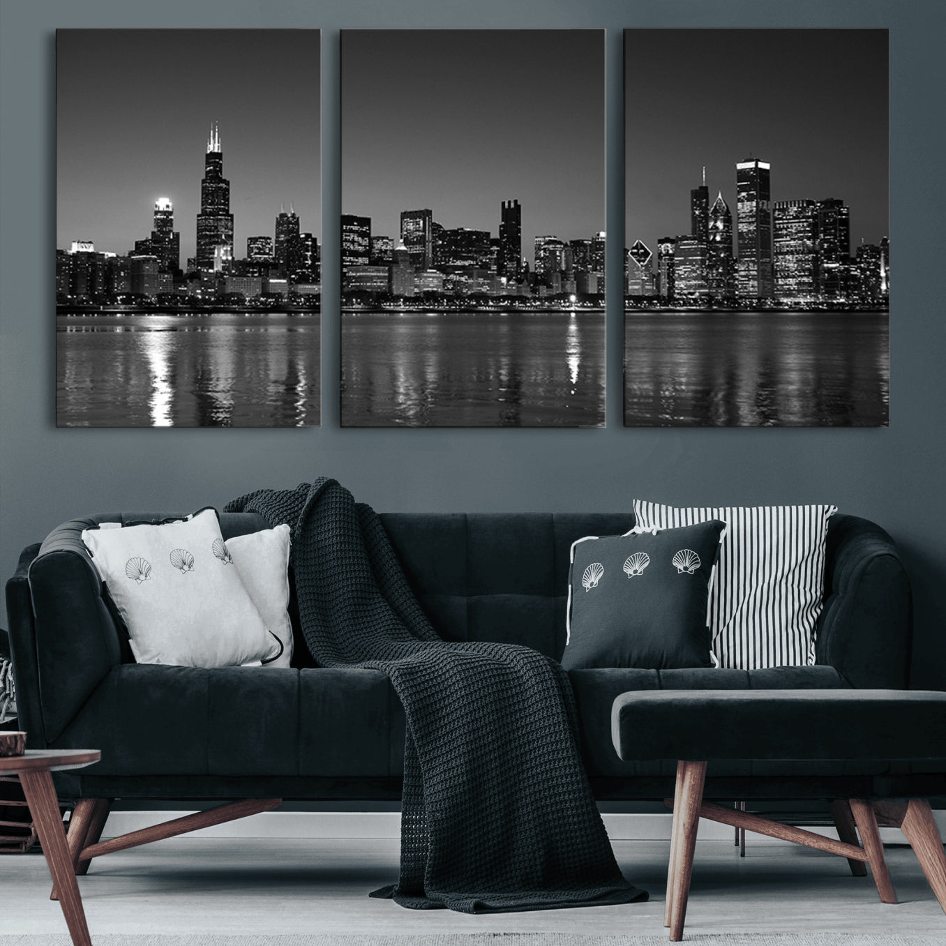 -Chicago Wall Art Canvas Print