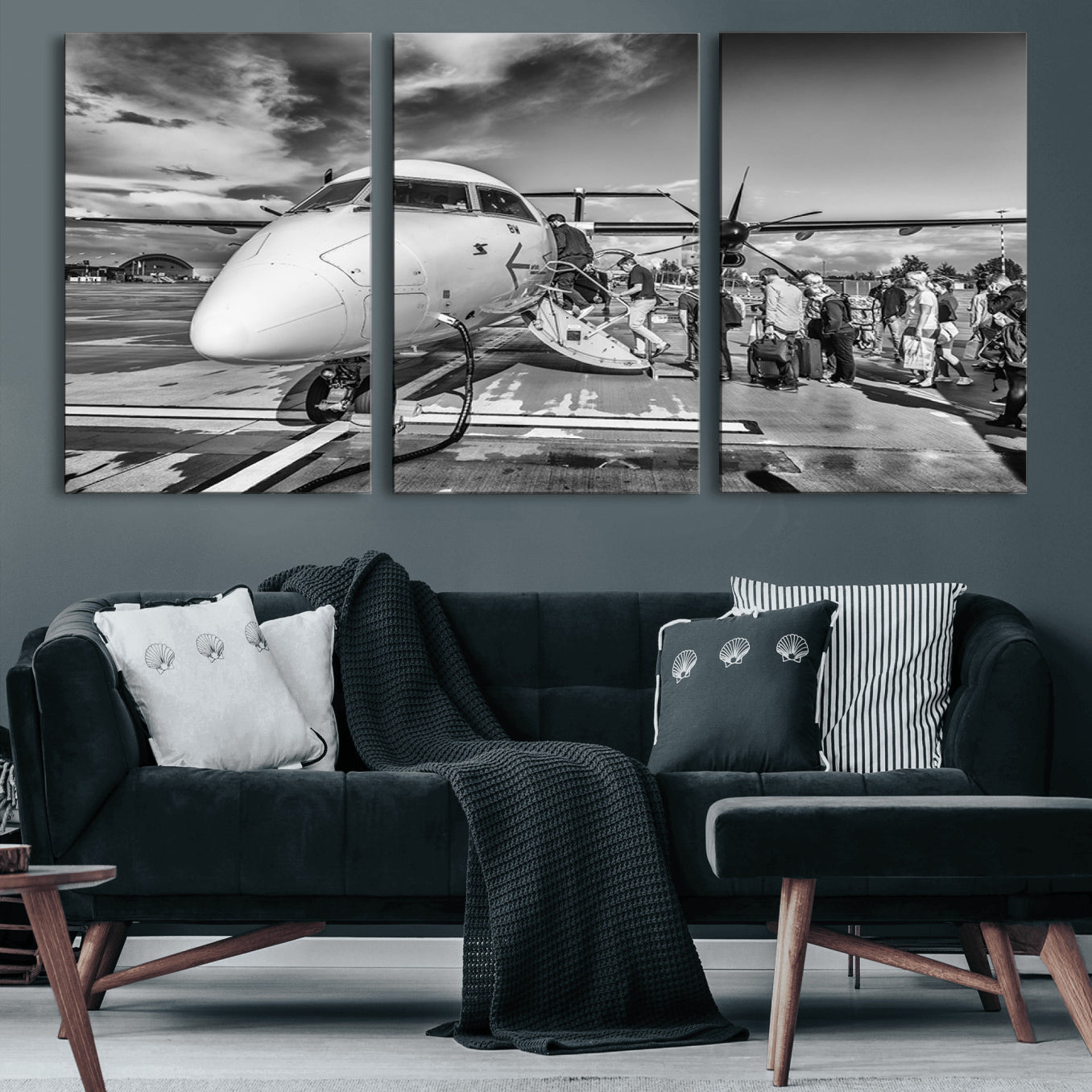 77340-MGV-CV-60X30-3P-Planet Wall Art Canvas Print