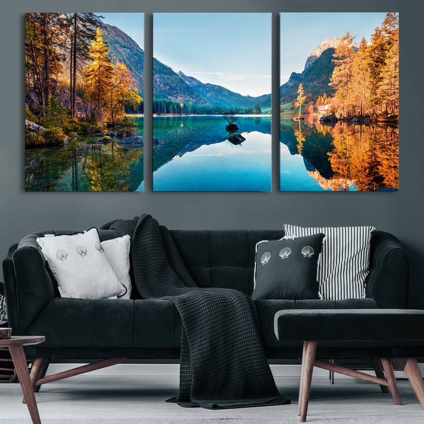 70506-MGV-CV-60X30-3P-Fantastic Autumn Panorama Wall Art Canvas Print