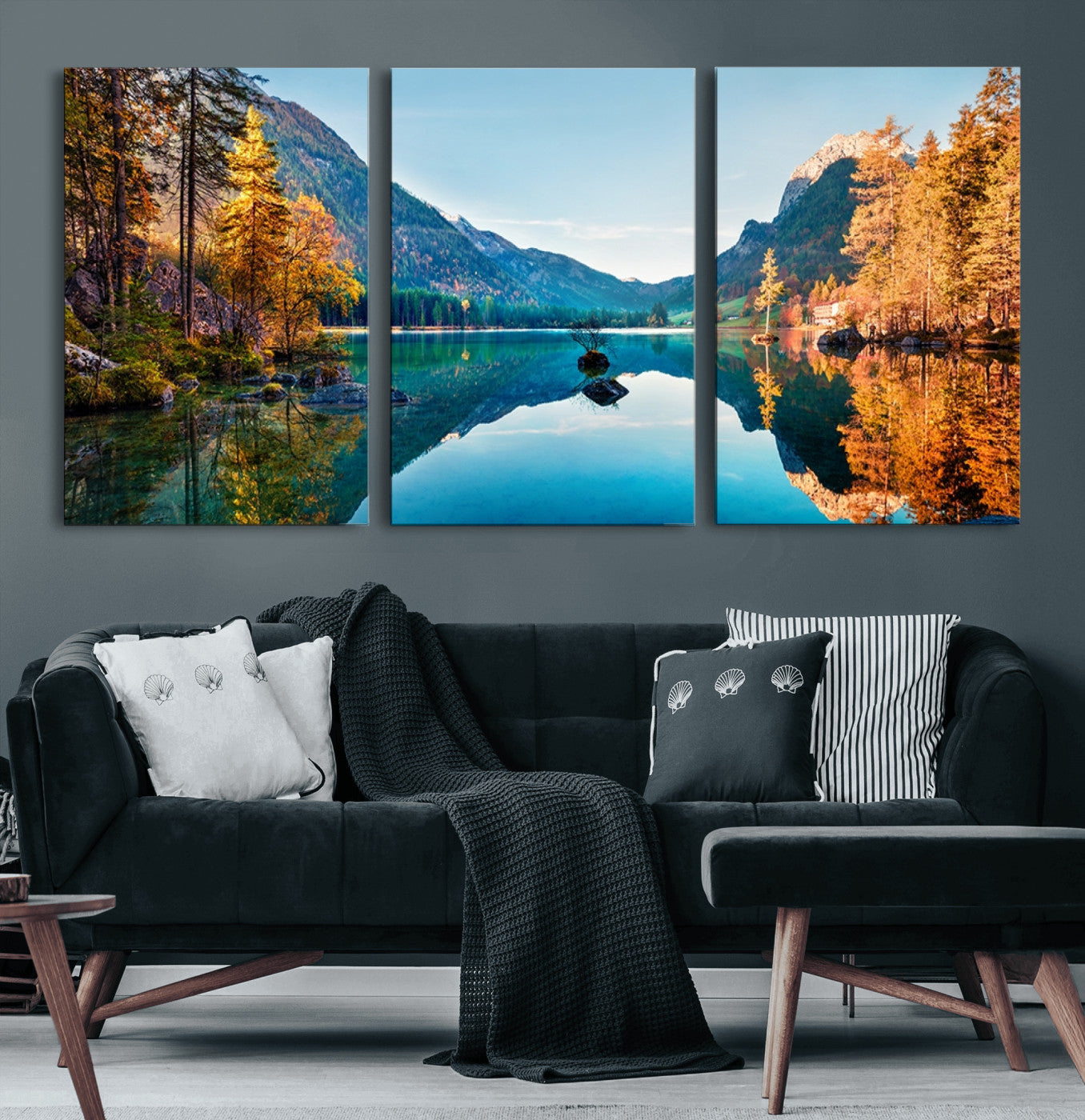 70506-MGV-CV-60X30-3P-Fantastic Autumn Panorama Wall Art Canvas Print