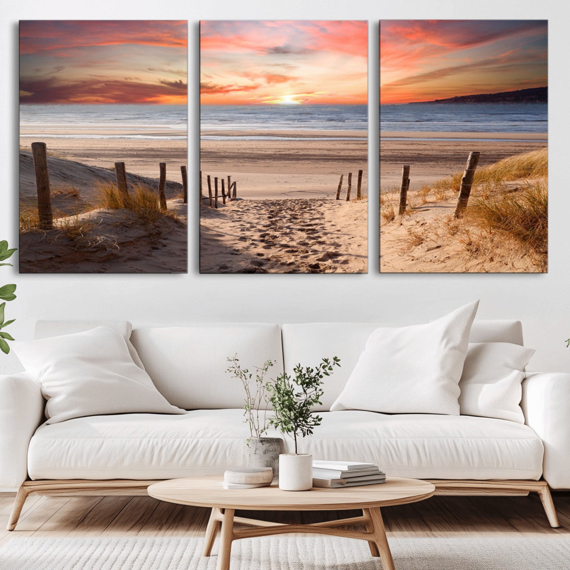 78111-MGV-CV-36X24-Sunset on the Sea Wall Art Canvas Print