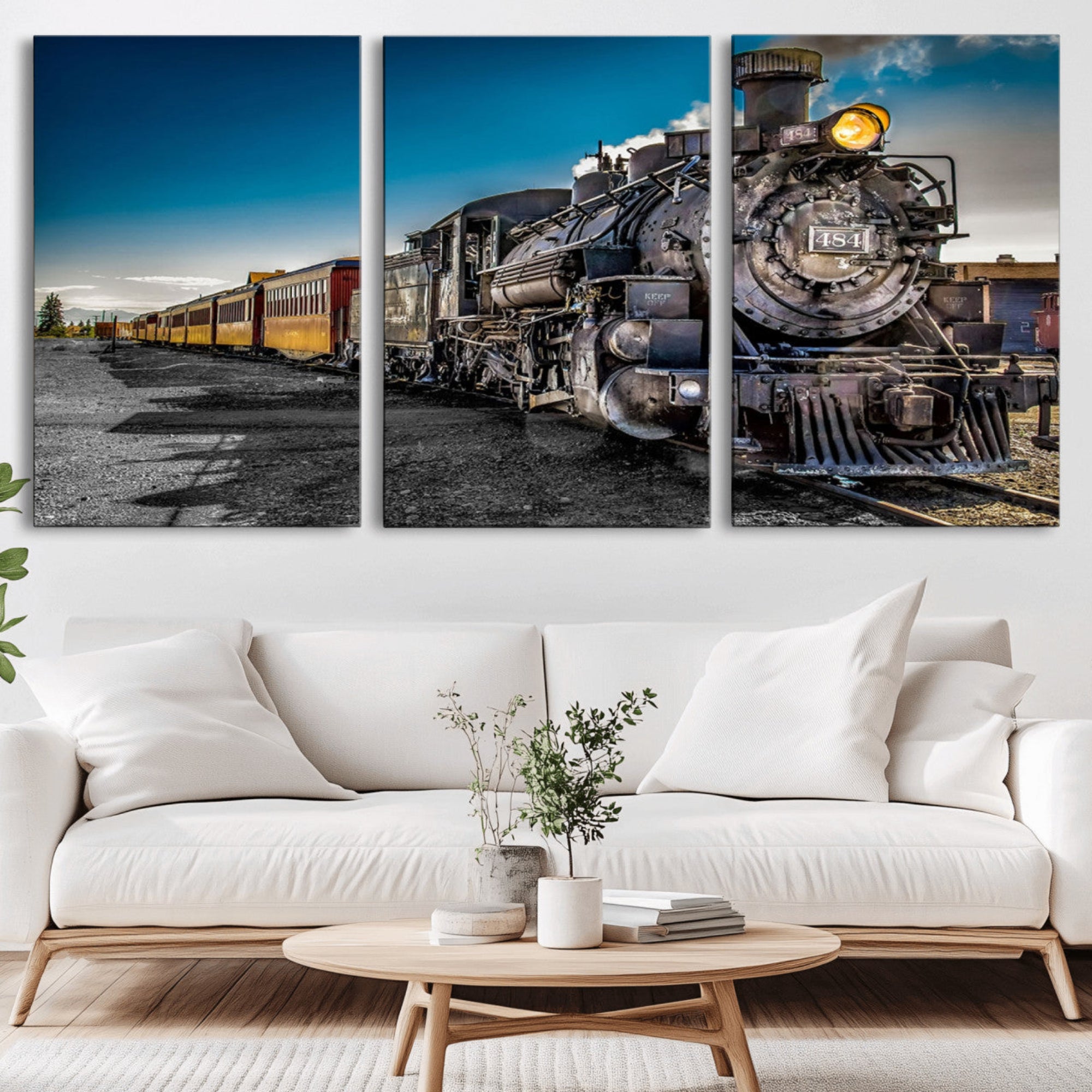 83325-MGV-CV-36X24-Train Wall Art Canvas Print