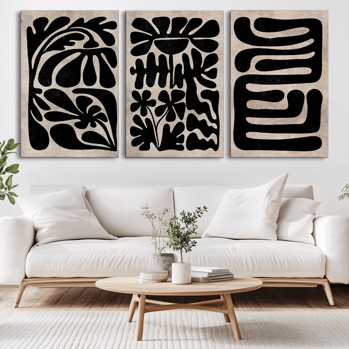 37454-MGV-CV-36X24-Canvas Print Wall Art Abstract Art Boho, Framed Boho Art Canvas Print