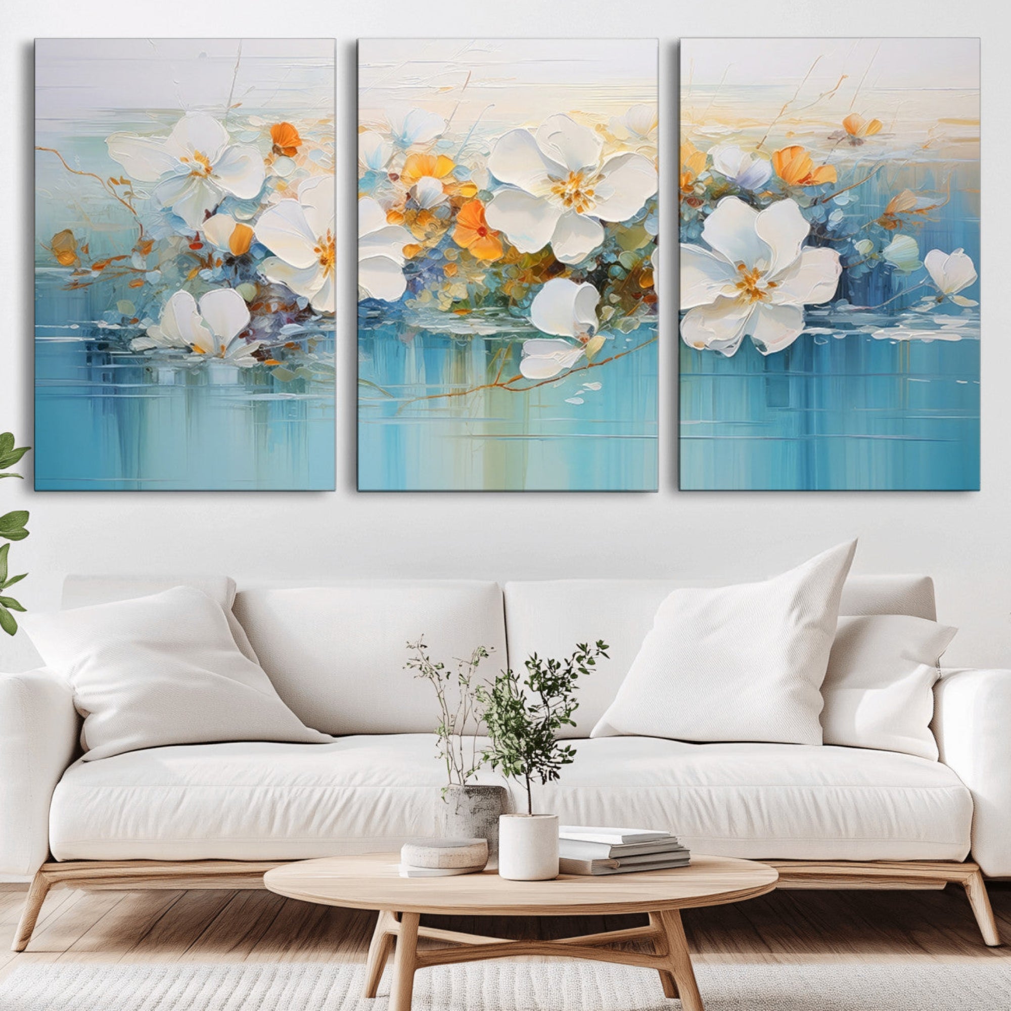 18865-MGV-CV-36X24-Abstract Flower Wall Art Canvas Print