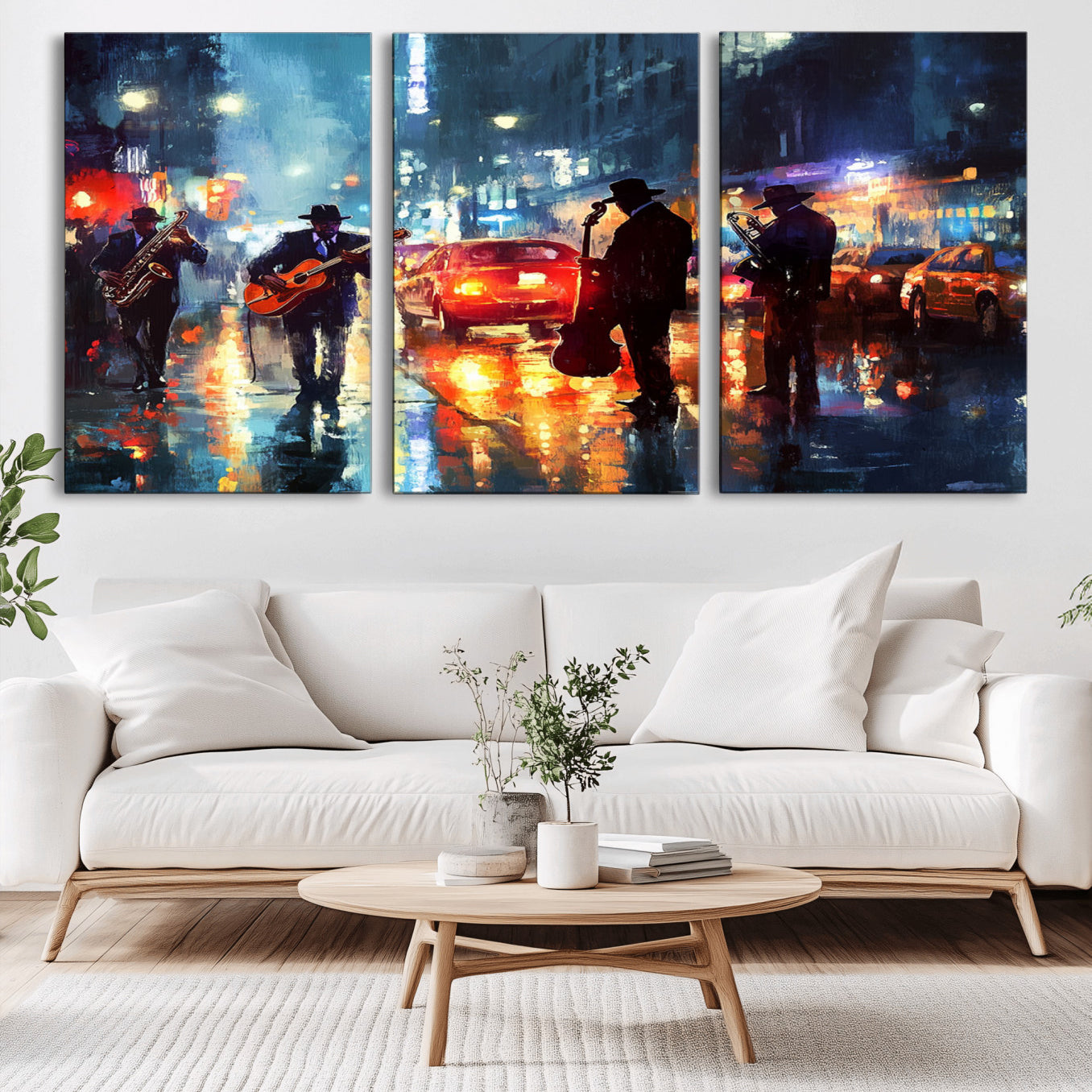 -African American Jazz Canvas - Abstract Music Wall Art Print - Abstract Jazz Wall Art Framed Prints