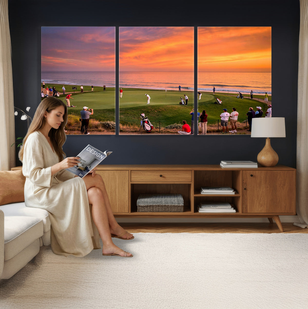 57561775-MGV-CV-36X24 - Stadium Wall Art Canvas Print