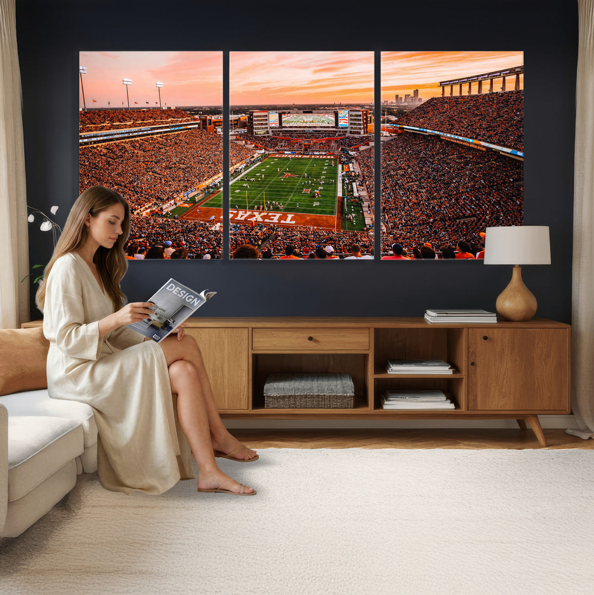 24606043-MGV-CV-36X24 - Stadium Wall Art Canvas Print