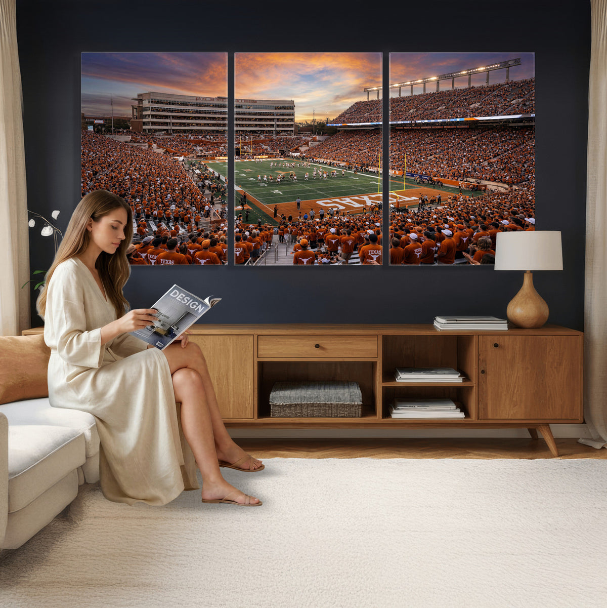 23560699-MGV-CV-36X24 - Stadium Wall Art Canvas Print