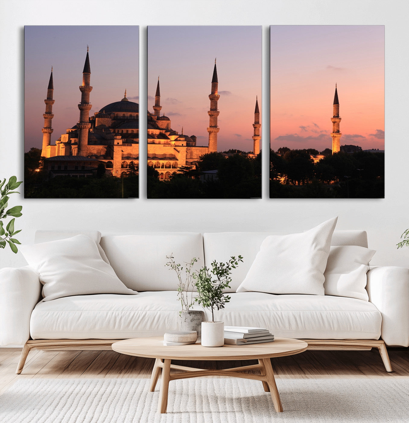 84360-MGV-CV-36X24-Wall Art Turkey Istanbul Skyline Canvas Print
