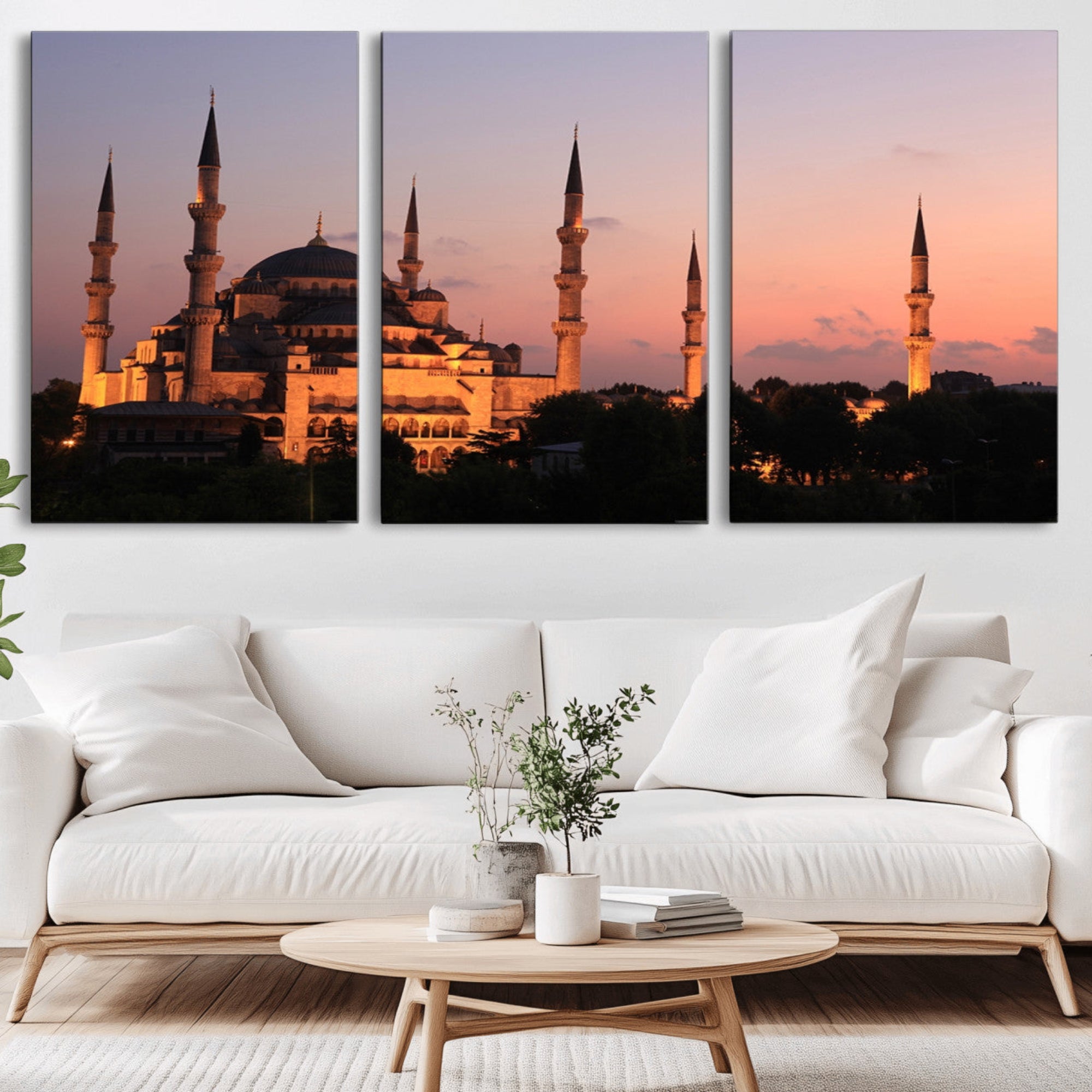 84360-MGV-CV-36X24-Wall Art Turkey Istanbul Skyline Canvas Print