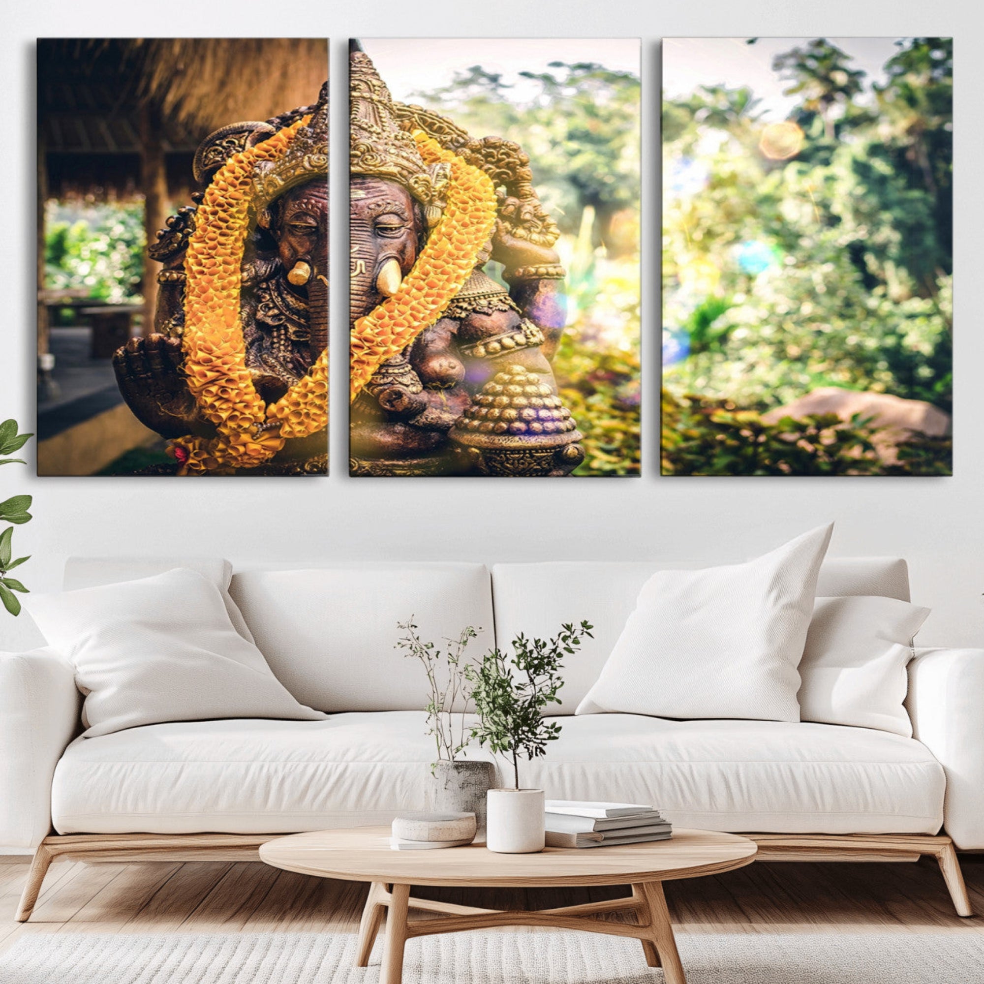 42278-MGV-CV-36X24-Hinduism Statue Wall Art Canvas Print