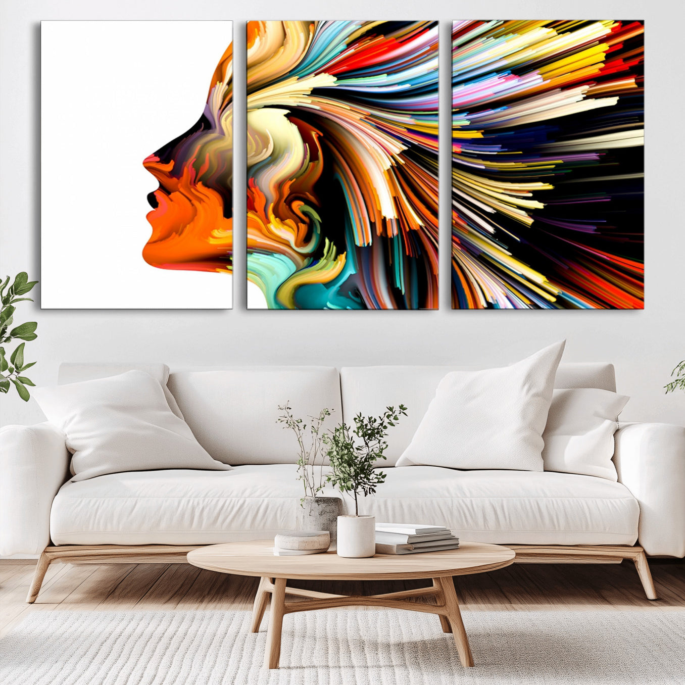 -Profile Colors Canvas Print