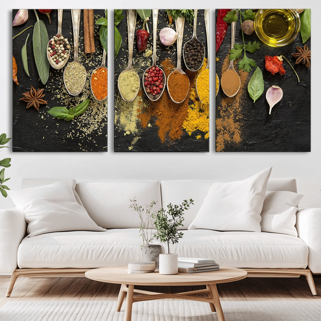 Spices Wall Art Canvas Print