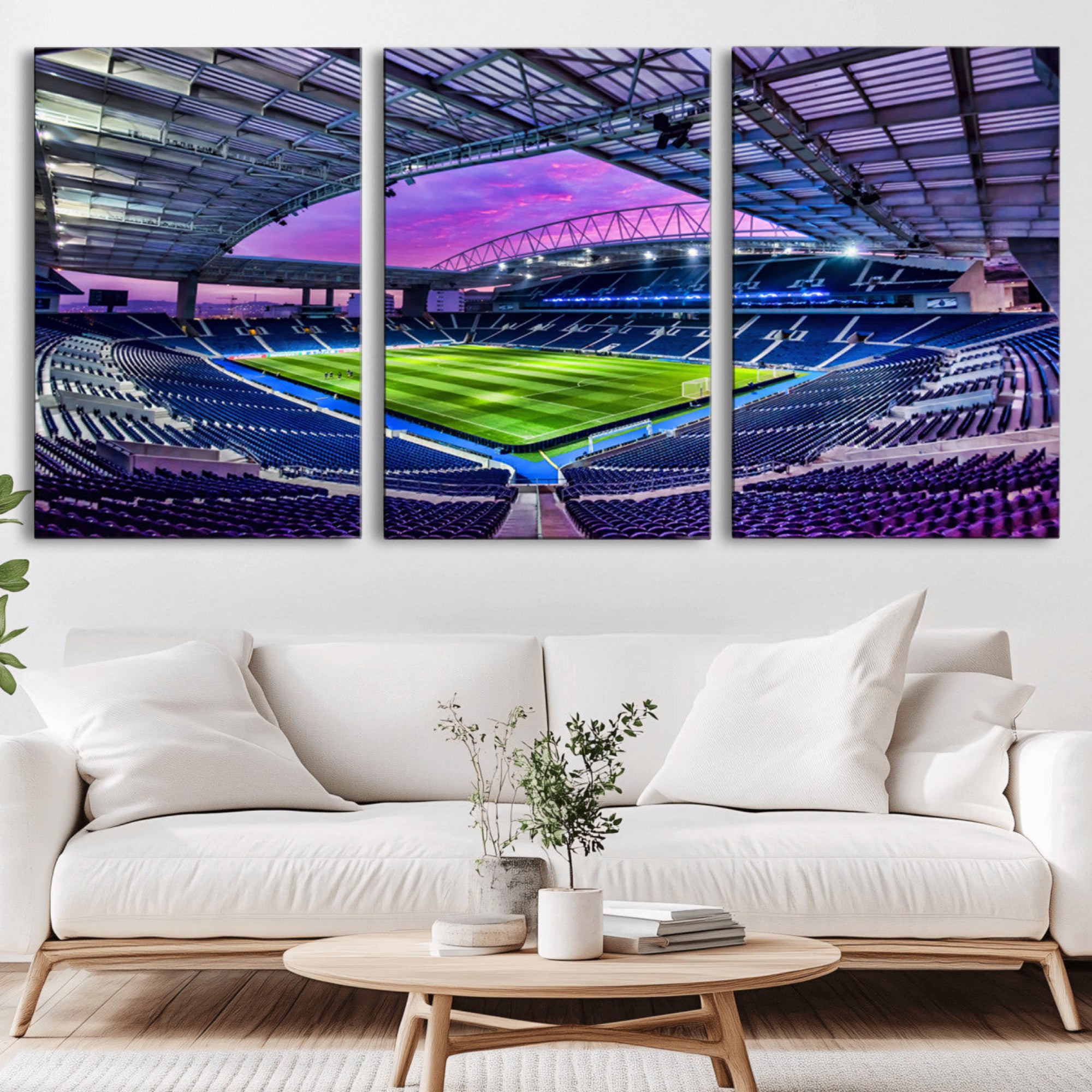 10851-MGV-CV-36X24-FC Porto Soccer Team Print Canvas- Dragon Stadium Wall Art Canvas Print
