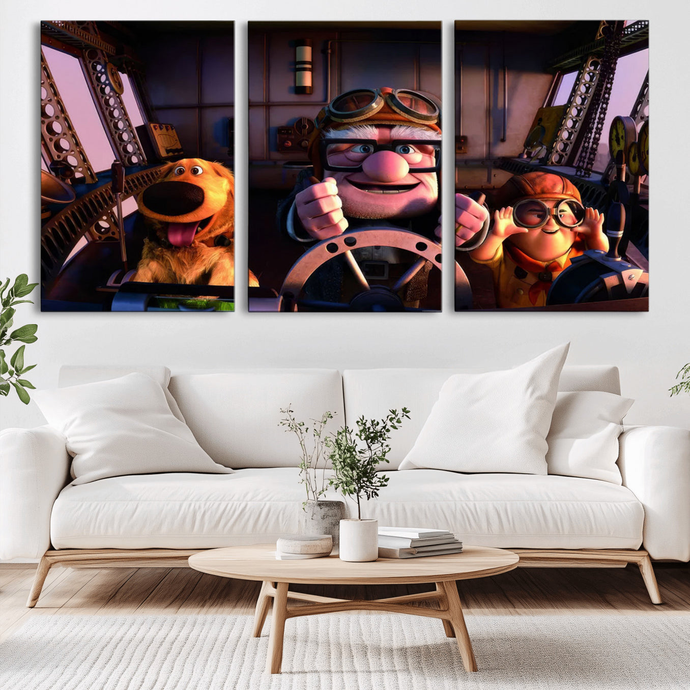 -Carl Russel And Dog, Movie Up Poster, Movie Up Wall Art, Movie Up Poster Print, Carl