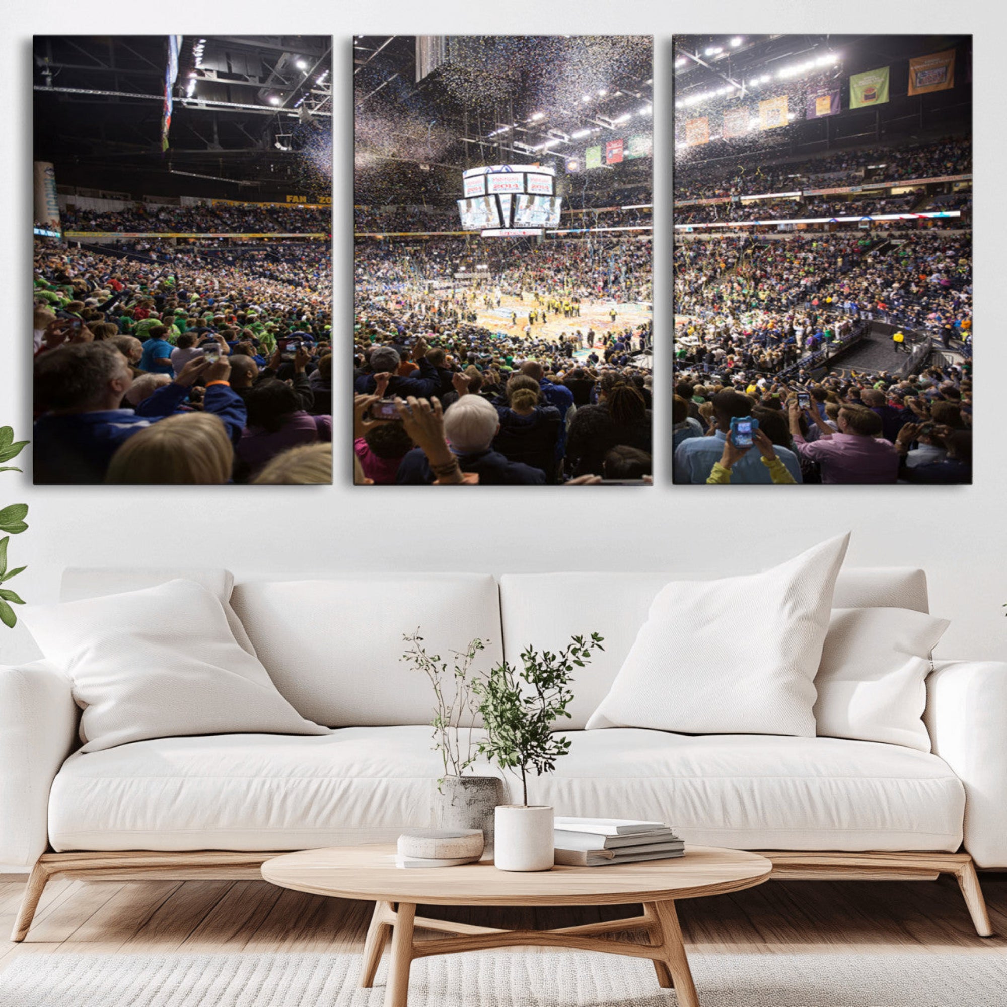 66251-MGV-CV-36X24-Bridgestone Arena Wall Art Canvas | Nashville Predators Hockey Team Print | Canvas Print | Ready to