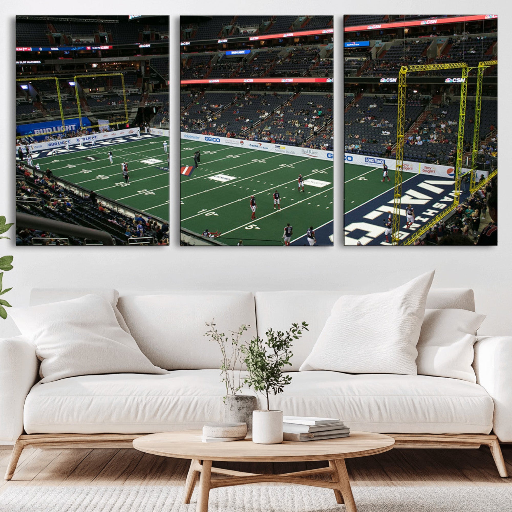 40845-MGV-CV-36X24-Capital One Arena Wall Art | Washington Wizards & Capitals Print | Canvas Print | Ready to Hang |