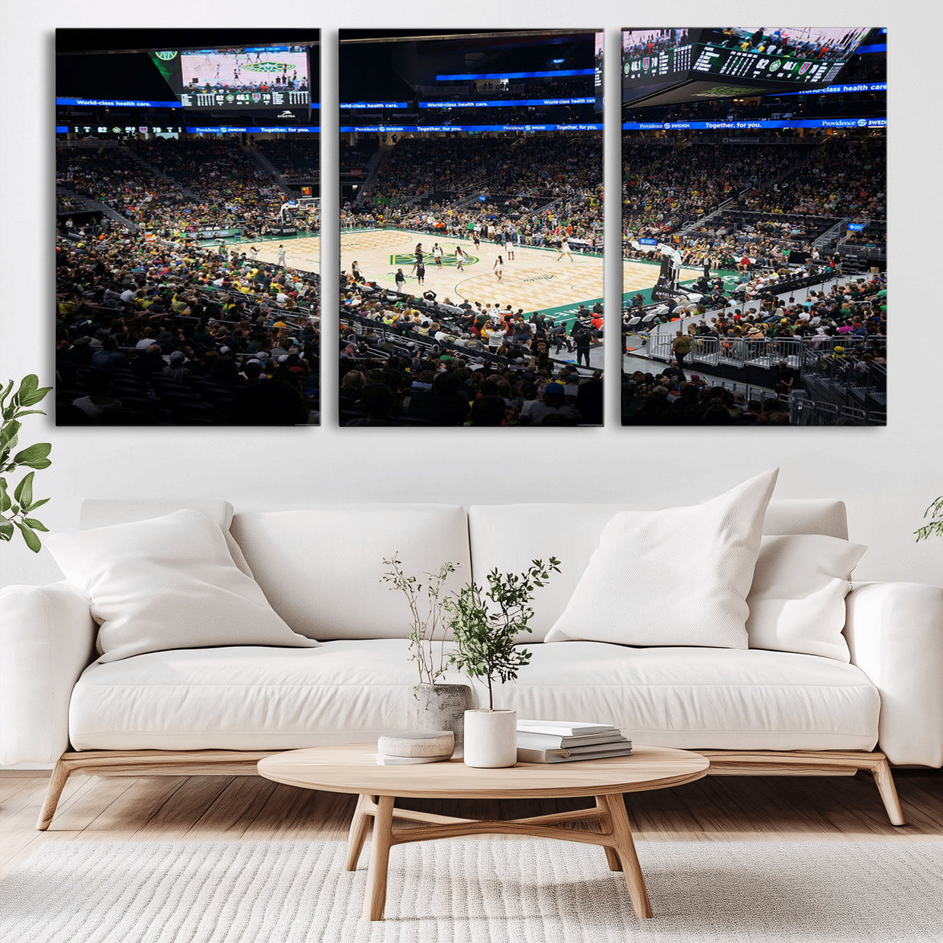 -Climate Pledge Arena | Washington Seattle Kraken Hockey Stadium Wall Art | Canvas Print | Ready to