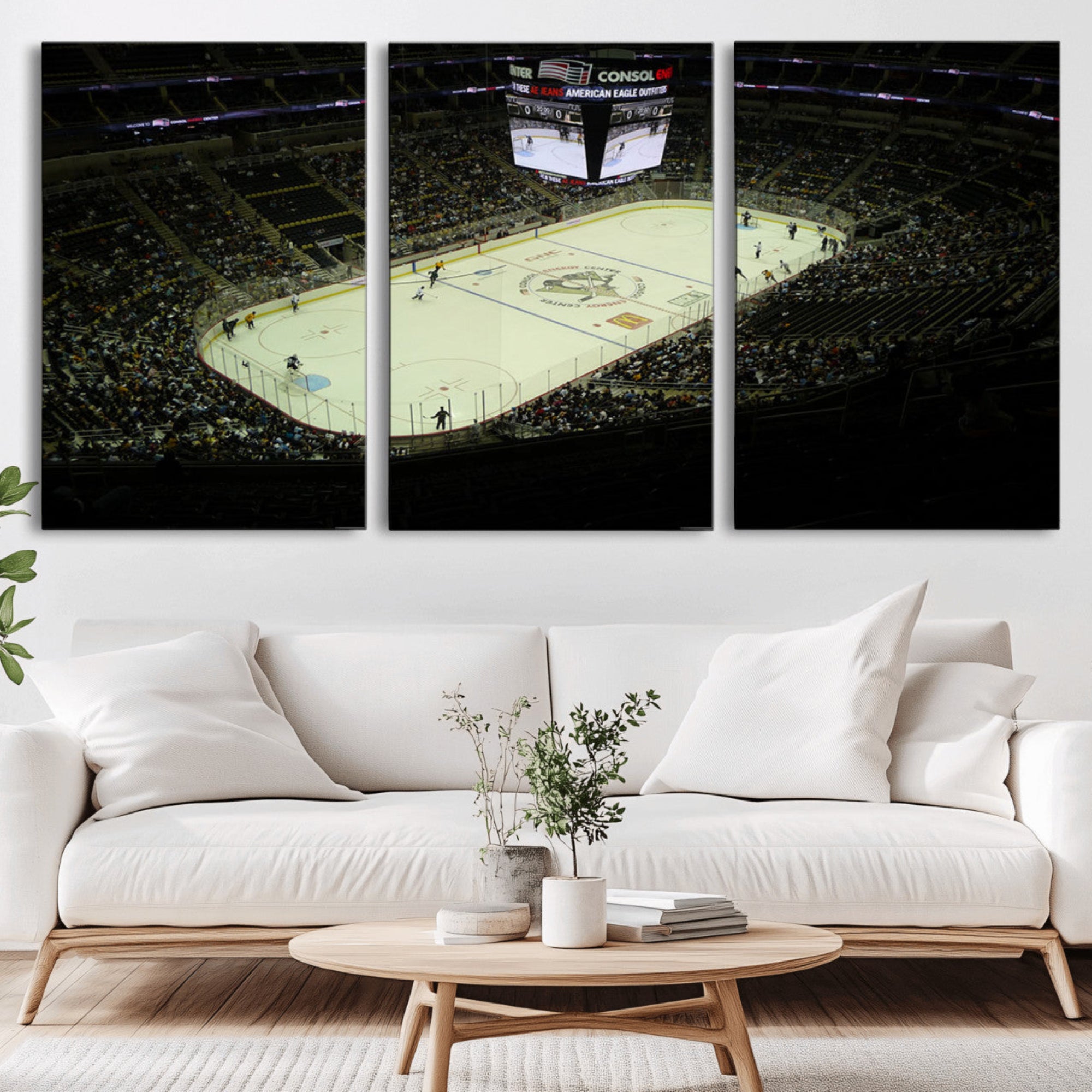 52168-MGV-CV-36X24-PPG Paints Arena Pennsylvania Pittsburgh Penguins Hockey Stadium Canvas, Pennsylvania Pittsburgh