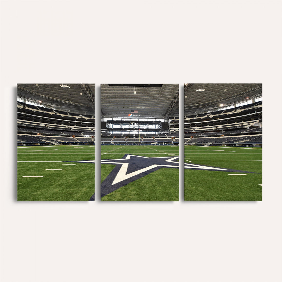 Dallas Cowboys Football Team Print - Arlington AT&T Stadium