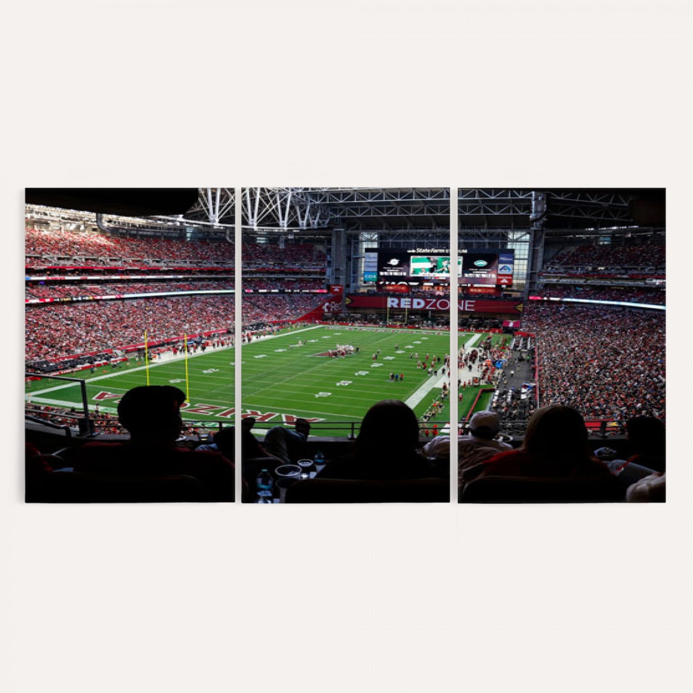 84196298-MGV-CV-36X24 - State Farm Stadium Canvas Wall Art, Arizona Cardinals Football Stadium Print, Glendale NFL Arena Photography Artwork