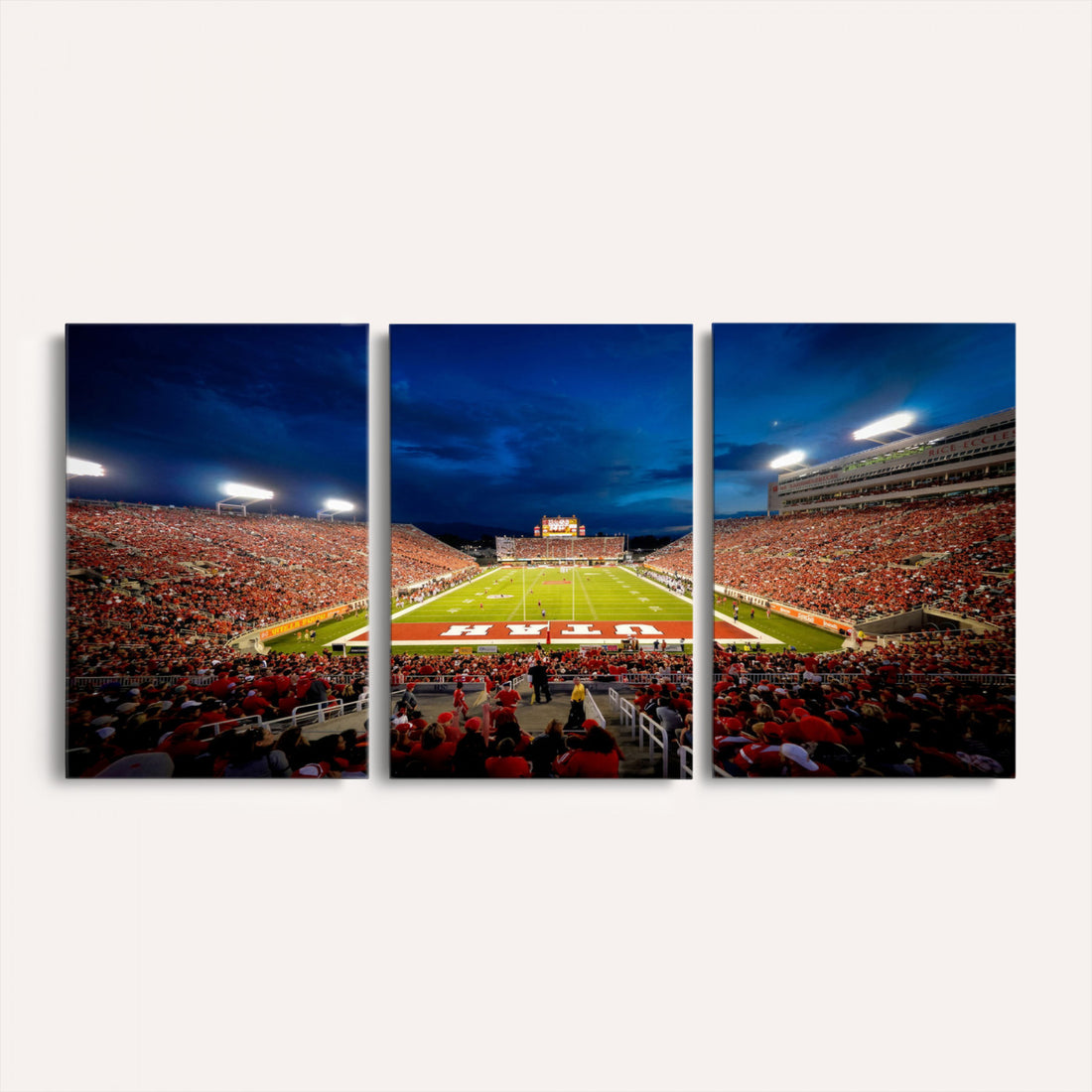 Rice-Eccles Stadium Wall Art Canvas Print - Utah Salt Lake City