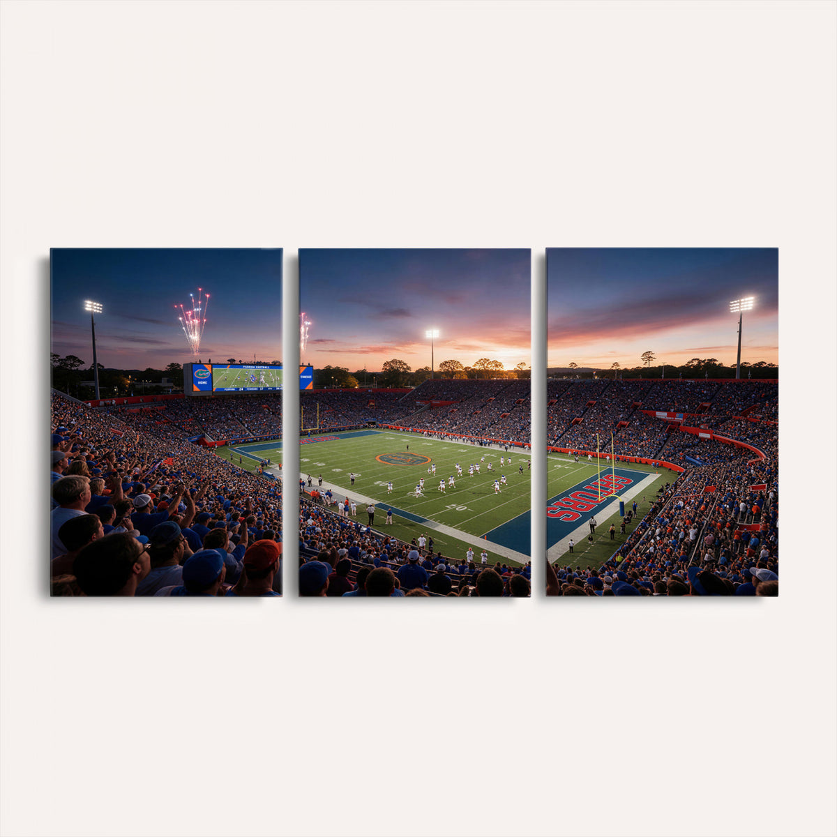 76151234-MGV-CV-36X24 - Stadium Wall Art Canvas Print