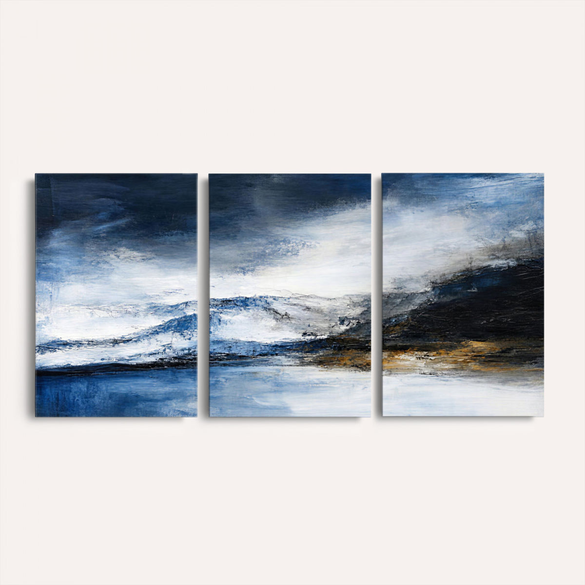 48142030-MGV-CV-36X24 - Extra Large Abstract Wall Art Canvas Print