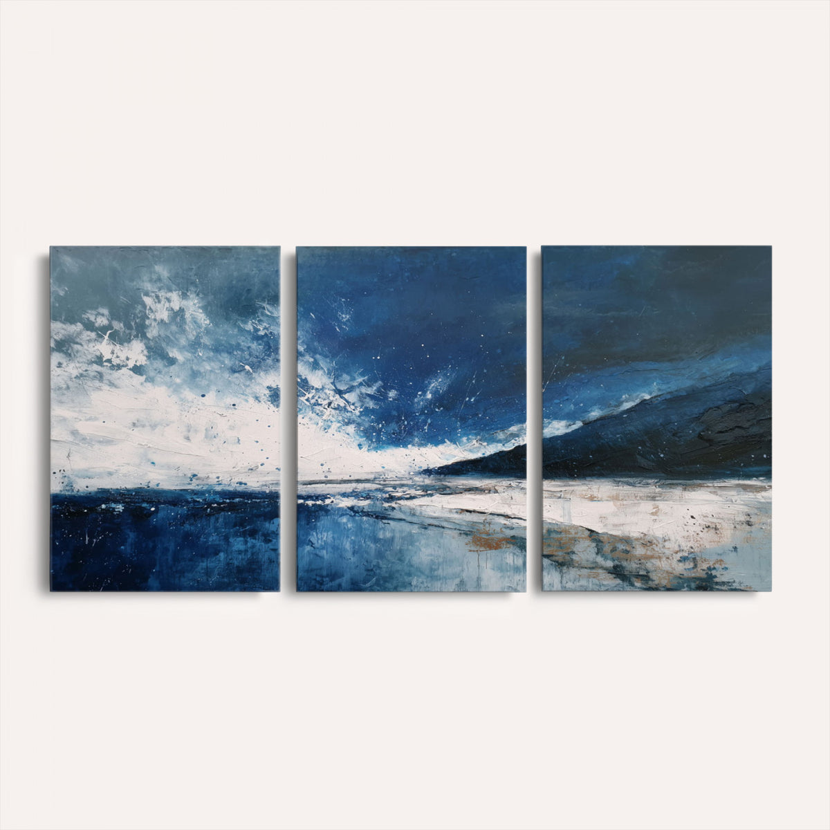 76136620-MGV-CV-36X24 - Extra Large Abstract Wall Art Canvas Print