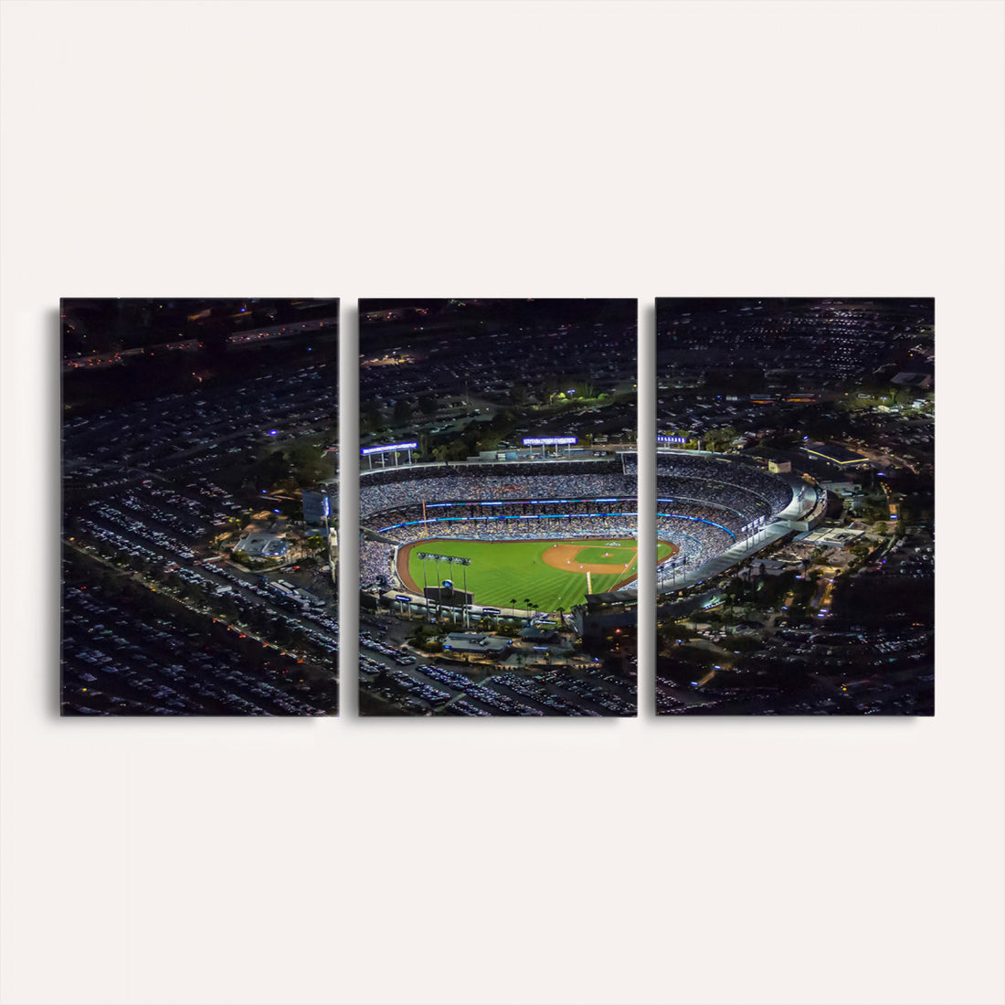 Los Angeles Dodgers Dodger Stadium Wall Art Canvas Print