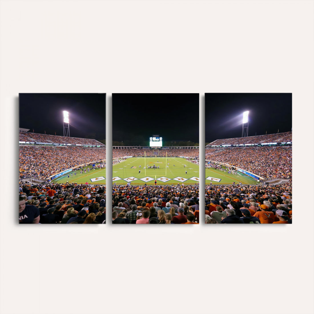 Virginia Cavaliers Football Team Print, Charlottesville