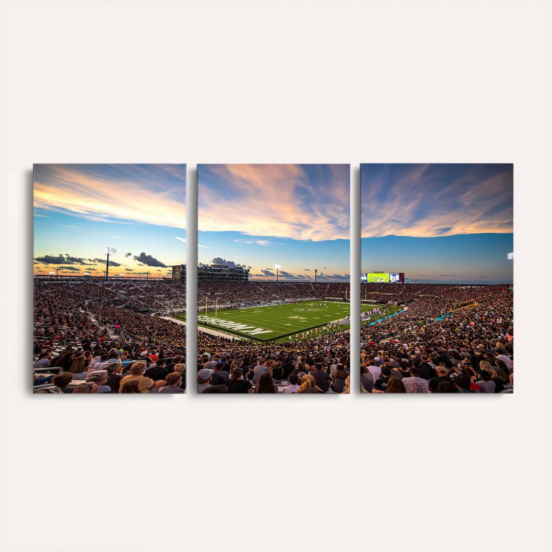 UCF Knights Football Team Print, Orlando FBC Mortgage Stadium
