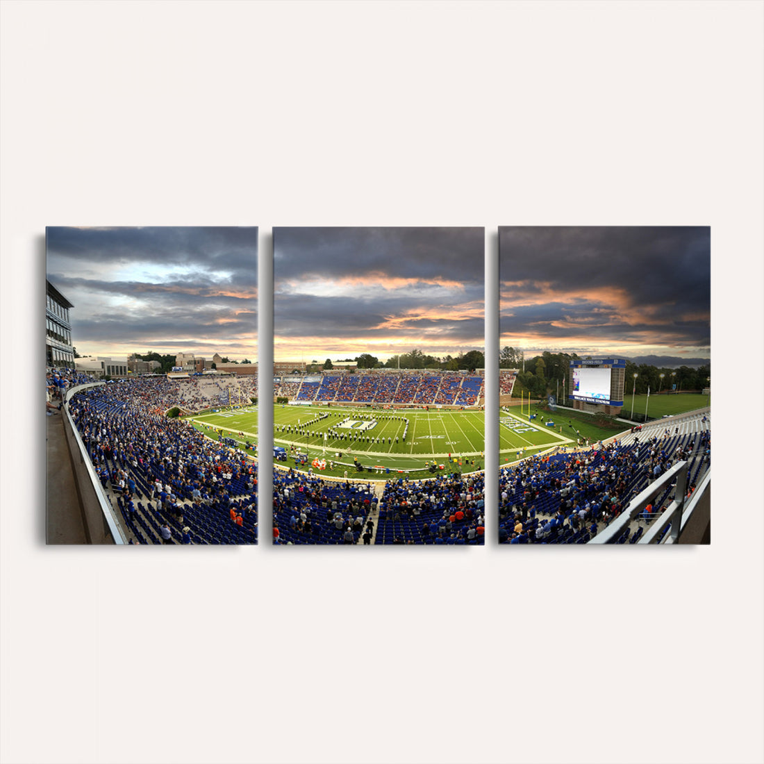 Duke University Blue Devils Football Team Print, Durham