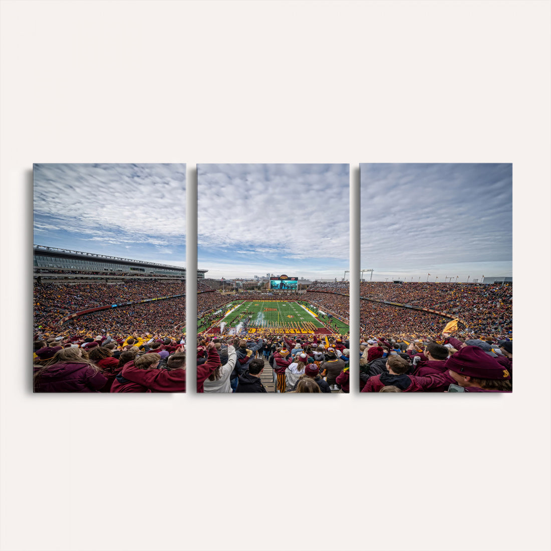 University of Minnesota Golden Gophers Football Team Print, Framed and Ready to Hang