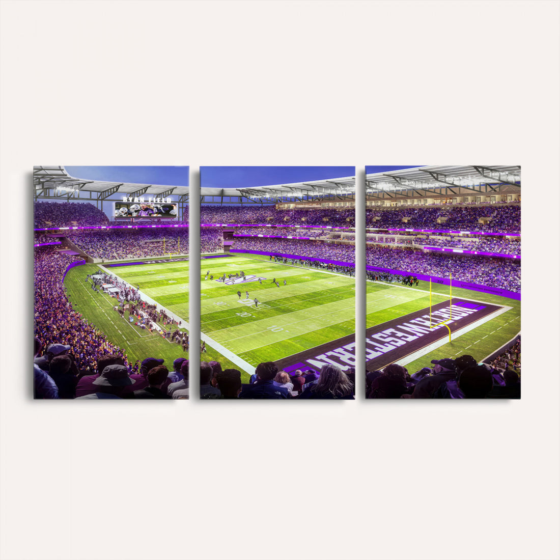 Northwestern University Wildcats Football Team Print