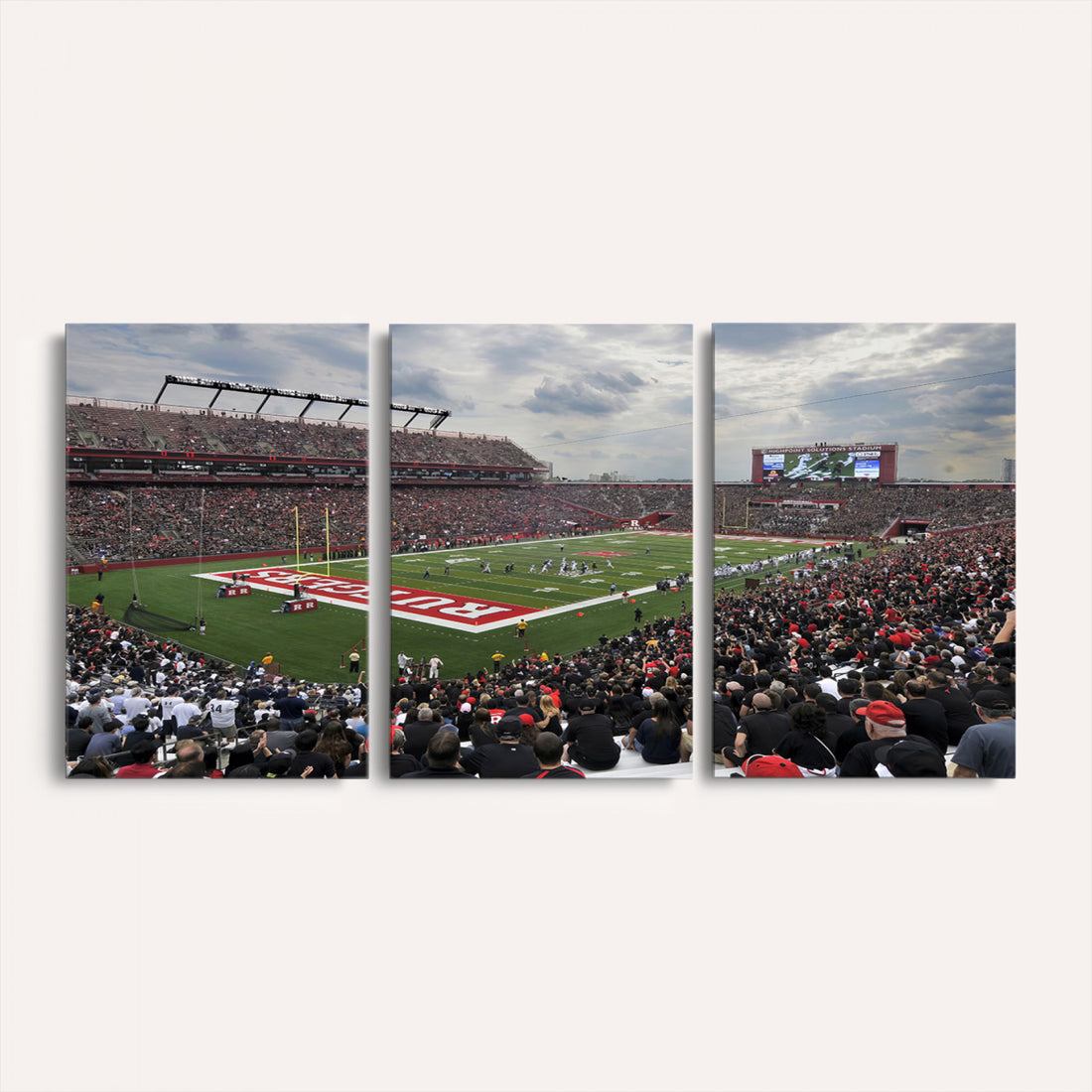 Rutgers Scarlet Knights Football Team Print, SHI Stadium
